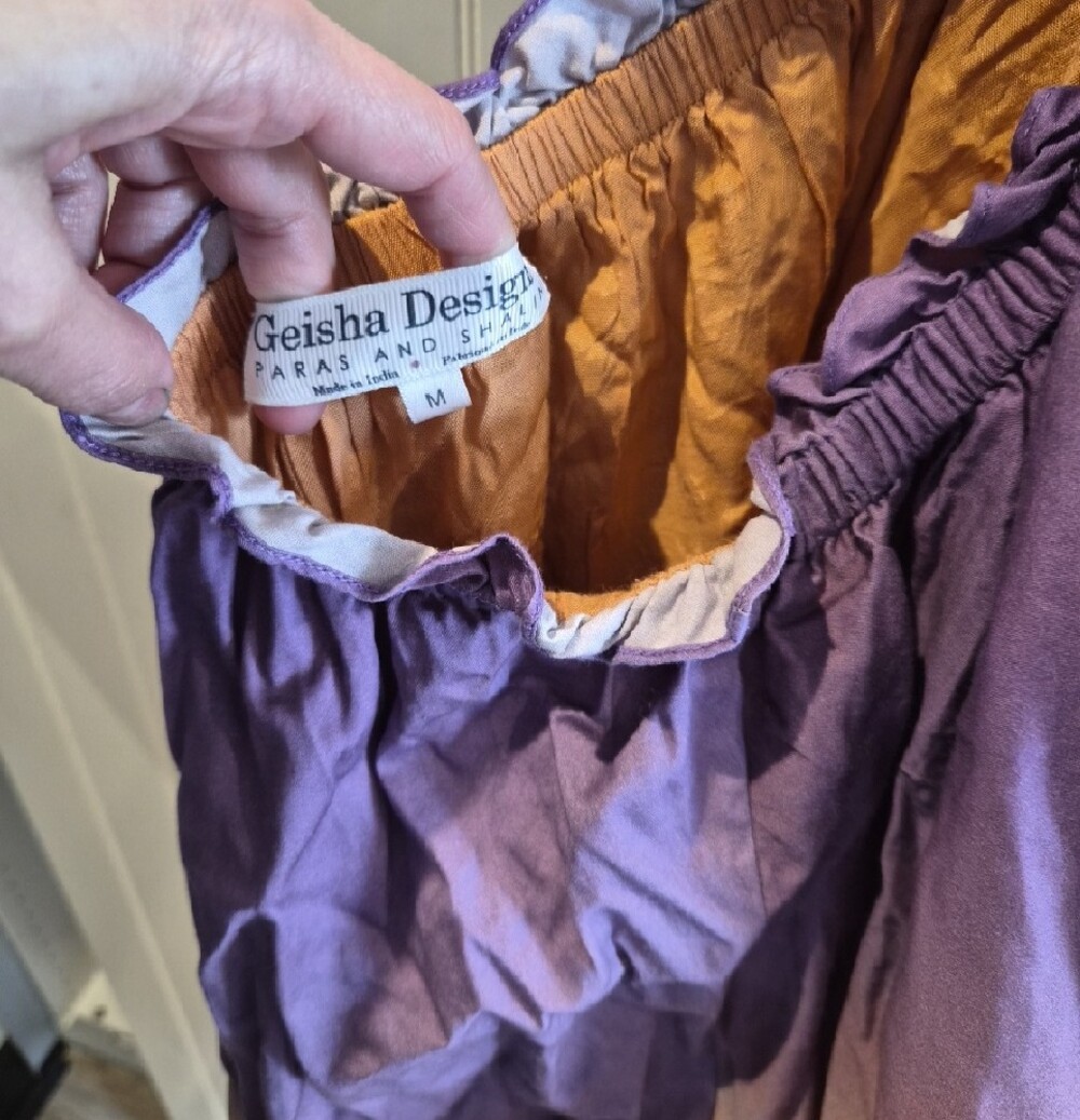 Ombre Purple to Orange Maxi Dress - Picture 2 of 4